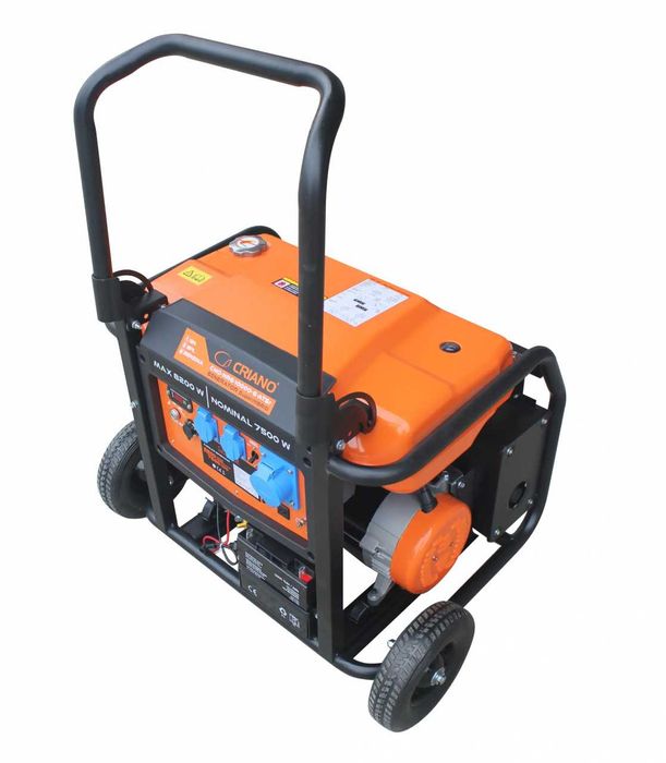Generator hibrid GPL/GAZ NAT,/BENZINA 230V 8,2 kW CNO-NRG-10000-G-ATSr