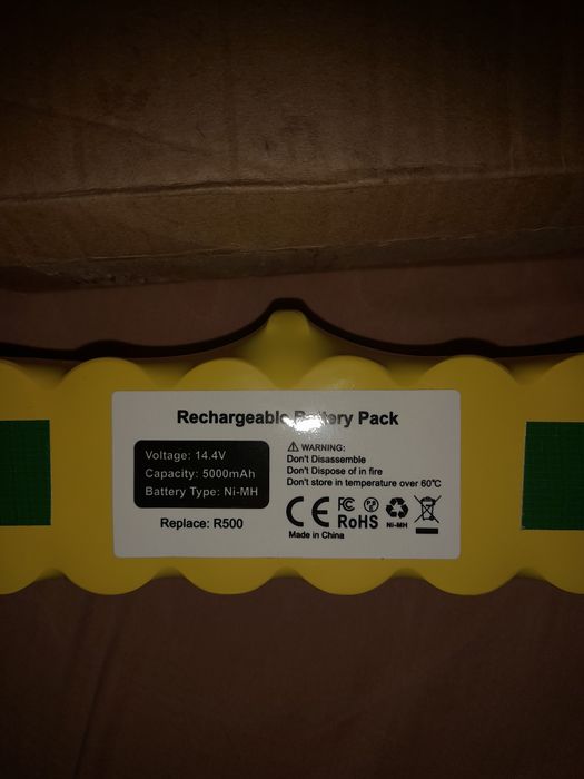 ДВЕ Батерий за прахосмукачка БАТЕРИЯ ЗА ПРАХУСМУКАЧКА