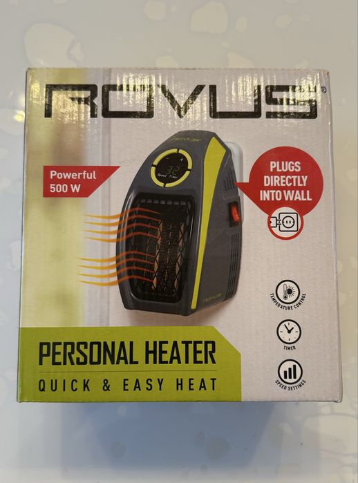 Vand incalzitor priza Rovus H03 500W nou ieftin