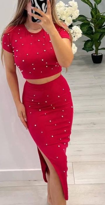 Compleu dama cu perle