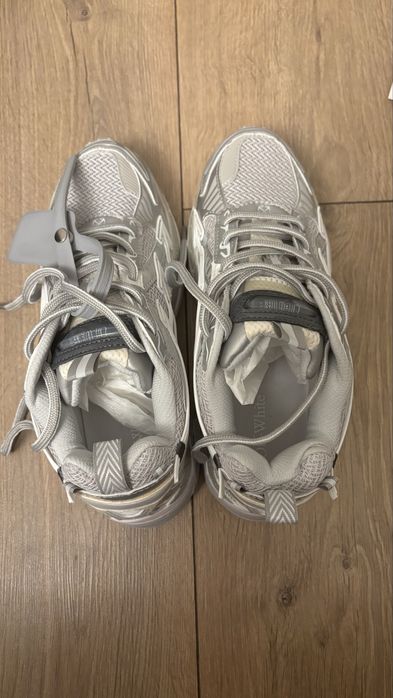 OFF-WHITE Be Right Back Gray Silver (НОВЫЕ)