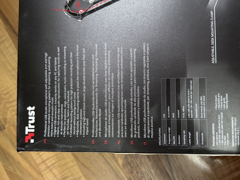 Microfon trust emita plus gxt pentru gaming / Vlog
