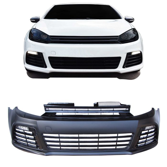 Bara fata VW Golf 6 cu spalatoare faruri cu lumini de zi LED Taiwan