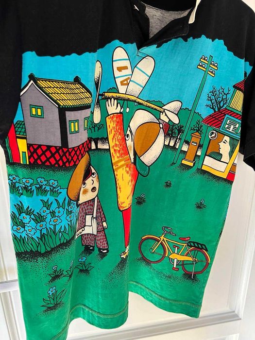 Блуза в живи цветове, размер S - M, 100% памук, унисекс