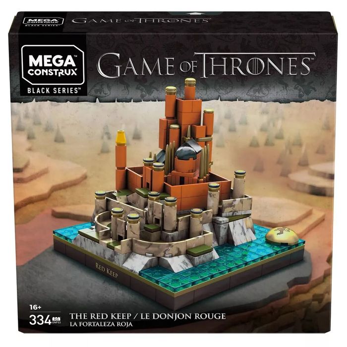 THE RED KEEP mega construx bloks black series GAME OF THRONES