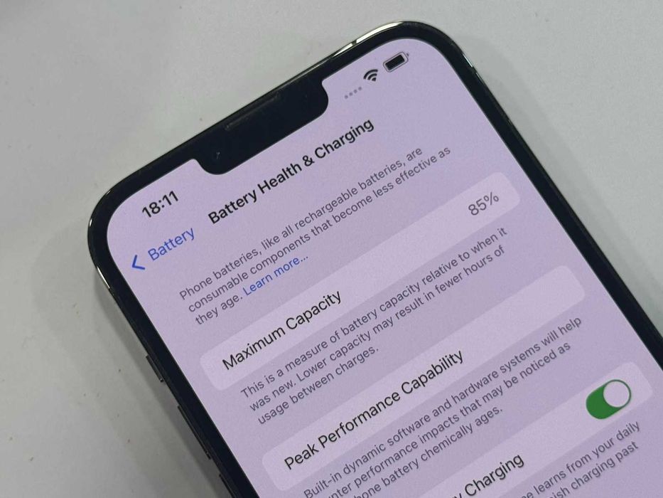 Apple iPhone 13 Pro Max 128GB- 85%BH