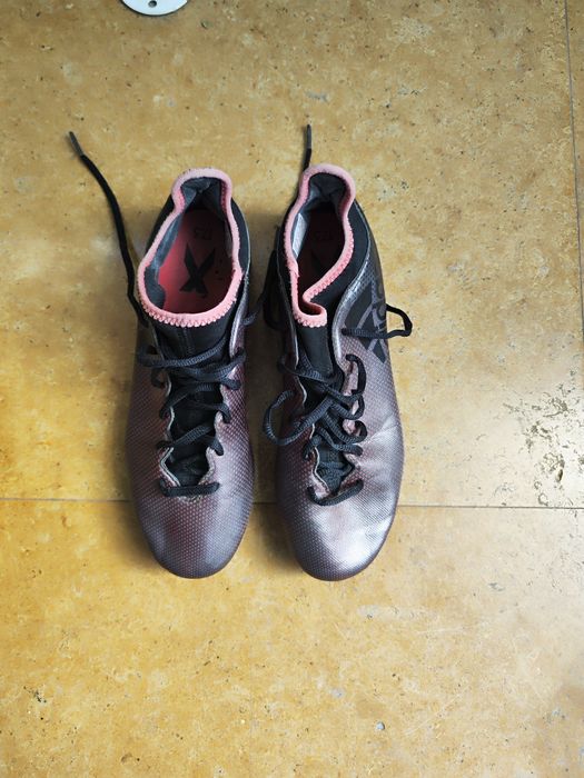 Adidas X 17.3 SG бутонки + червени чорапи(подарък)