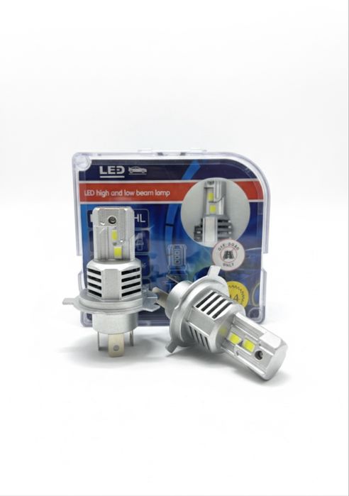 Лед крушки H4 64W  6000K DC 9-36V Plug&Play M7 BEAMLIX 2Бр.