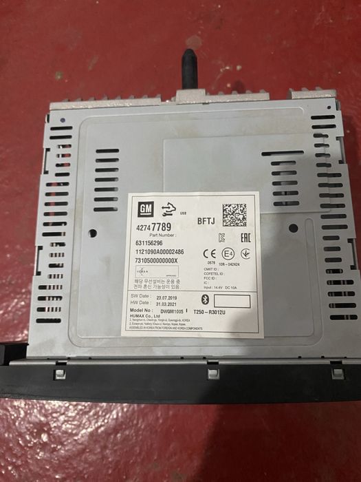 Магнитола Шевроле р3