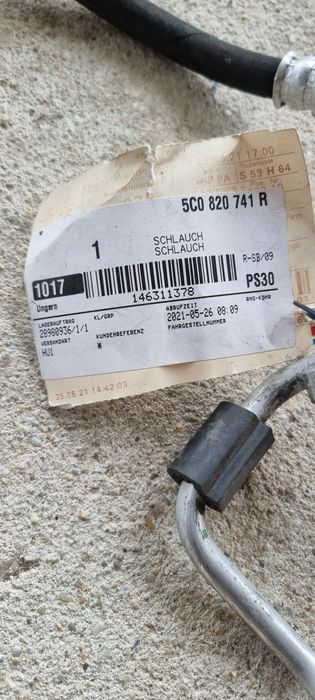 Conducta AC Volkswagen Jeta