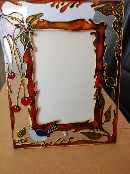 Ръчно  изработен комплект за декорация, техника витраж