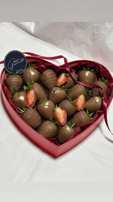 Клубника в шоколаде - изысканный вкус сладости! подарки для женщин