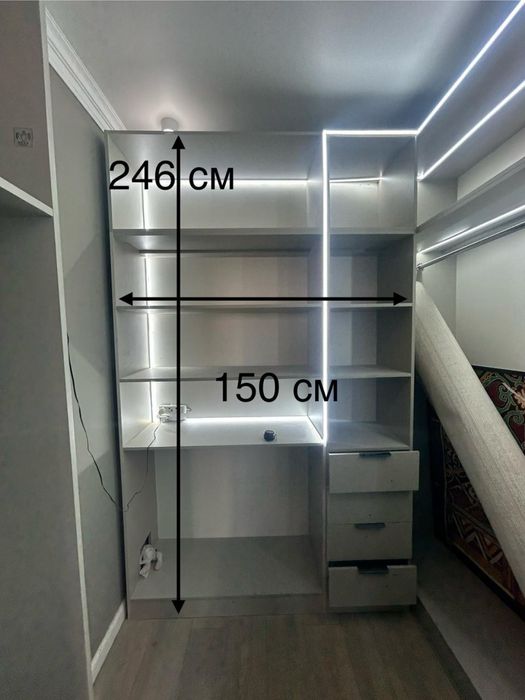 Гардеробная из ЛДСП