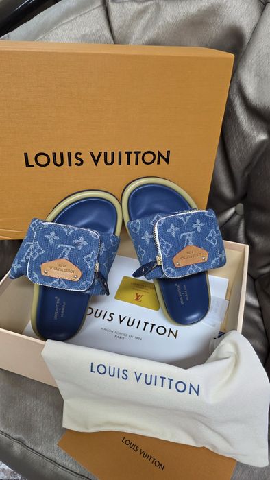 Дамски чехли  Louis Vuitton
