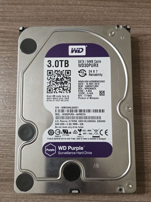 WD 3Tb HDD жесткий диск
