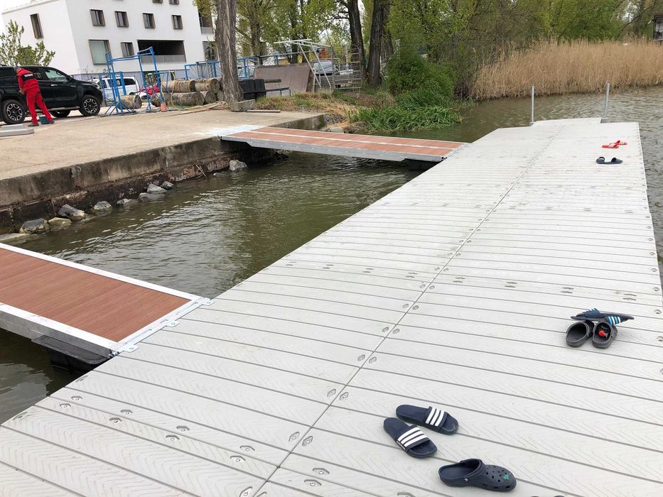 Ponton acostare barca, jet, caiace sectiune 2,35 m x 1,55 m x 0,25m