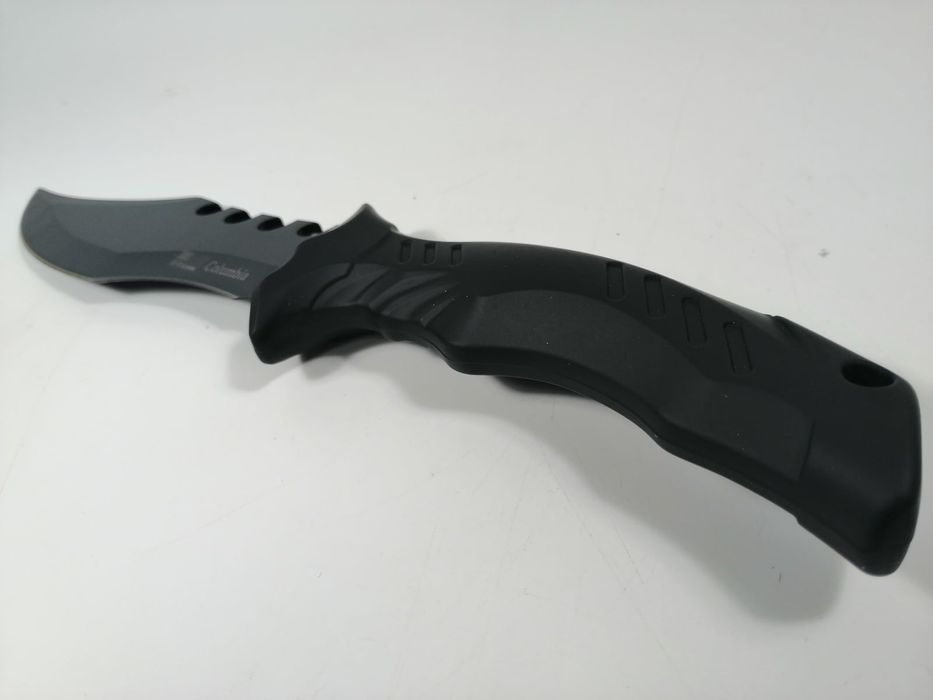 Cutit de vanatoare DEPOX®, War Zone, 29 cm, negru