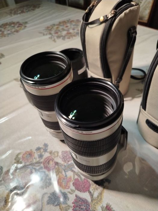 Canon 70-200 mm obyektiv sotiladi. Stabilizatori bor
