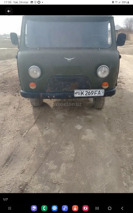UAZ bortli prapan gazbor