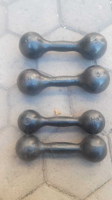 гантели, тренажер для пресса