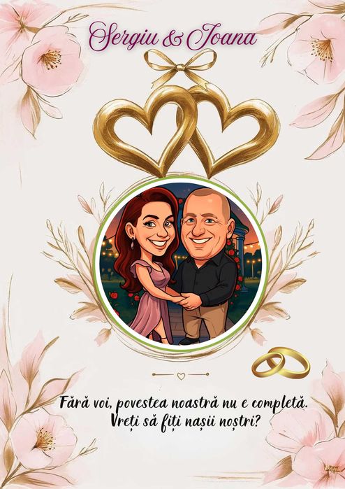 Invitatii digitale/ digitale video botez, aniversare, nunta, party