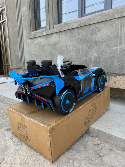 Детская машина Bugatti Bolide 24V – 2 местная, Bluetooth, 4x4