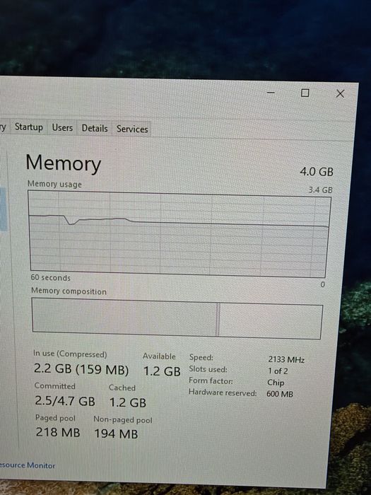I7 6600U 4GB DDR4