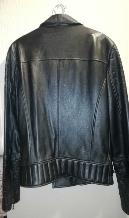 Geacă piele naturală, moale, model Motor, mărime S