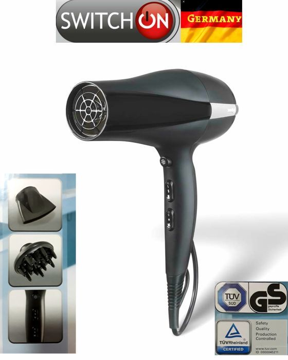 USCATOR pentru par profesional 2200 W SWITCHON (Germania) NOU - 70 LEI