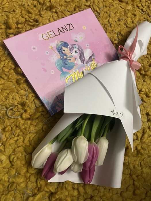 Подарок к 8Марта, тюльпаны бесплатно. Доставка