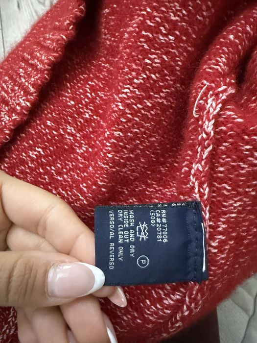 Мъжки пуловер tommy hilfiger l xl л хл вълна и памук