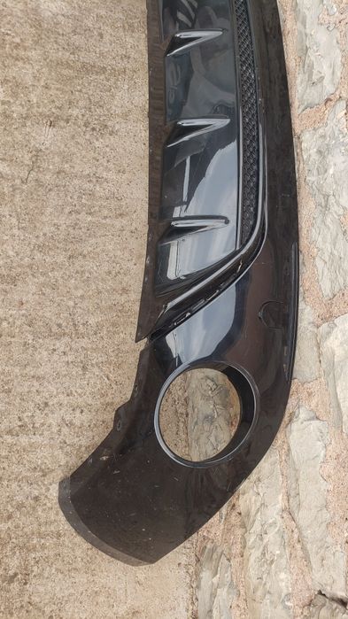 bronq/broni Дифузьор задна броня Alfa Romeo Stevlio