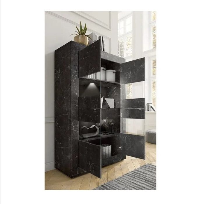 SS30! NOU Vitrină Otto gri anthrazit