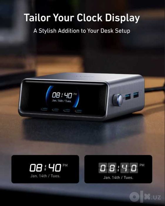 Anker зарядный станция Prime Charger (250W, 6 Ports, GaNPrime)