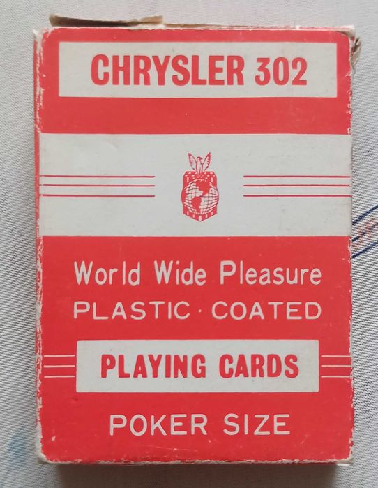 Lot Carti Joc Vintage Bee ; Chrysler și Gemaco