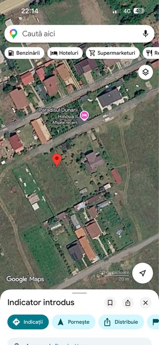 Teren Intravilan Ostrovu Corbului Sat Nou 683 mp