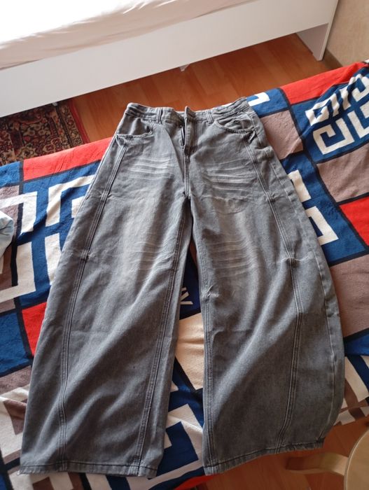 Джинсы Baggy серые