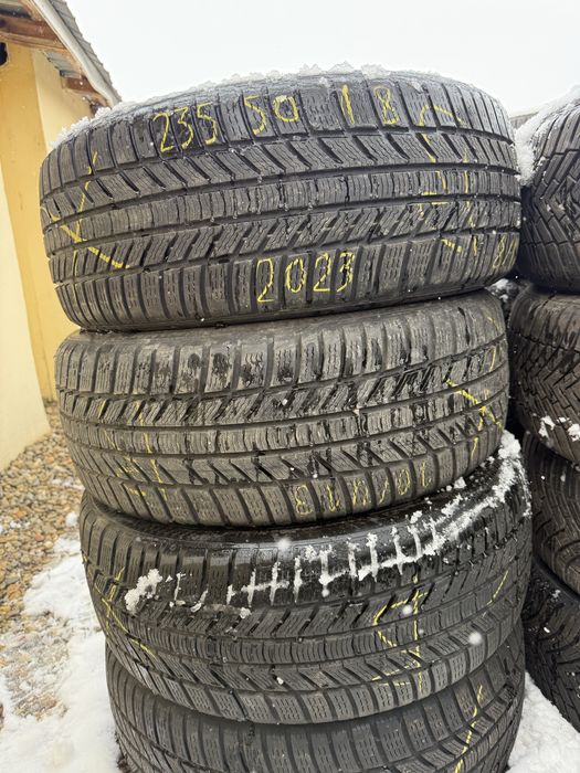 235/50/18” Set 4 buc CONTINENTAL.dot 2023.anv M+S iarnă.Impecabile.