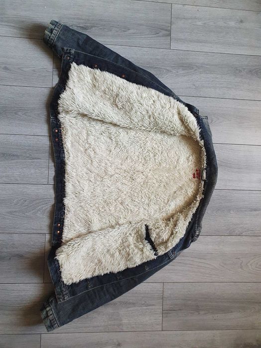 Geaca de blugi imblanita MUSTANG (Sherpa Trucker Jacket) - Marime L