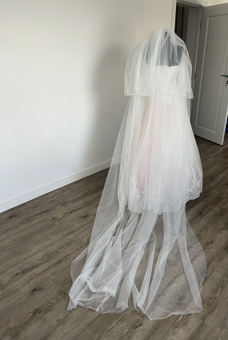 Rochie de mireasa somon Ellen Rose by Hera Style