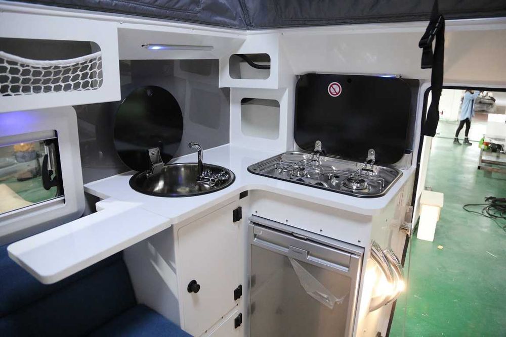 Camper off-road pentru camioneta cabina dubla - NOU