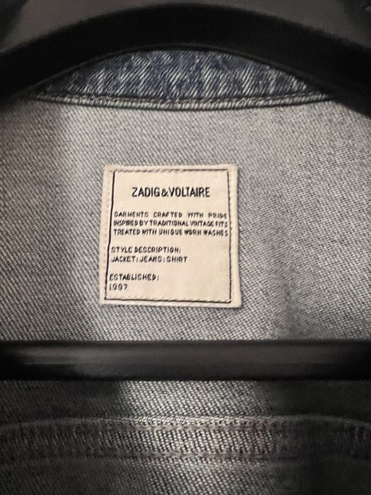 Джинсовая куртка Zadic&voltaire
