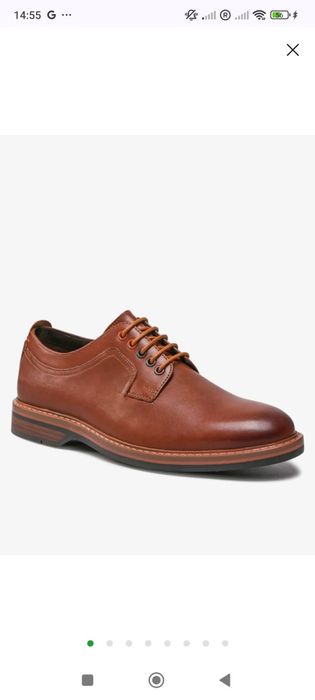 Clarks Pitney Walk cognac marimea 46