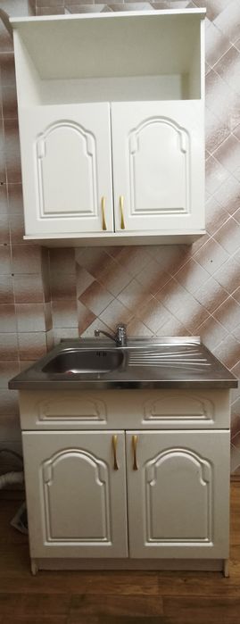 Мойку из нержавейки со шкафом