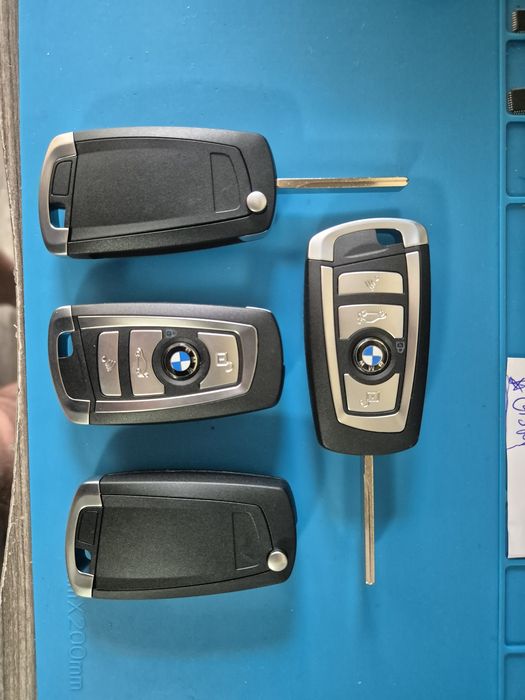 Сгъваем ключ за bmw Е60 и Е61 cas 2 системи 868mhz (BMW F10 style)