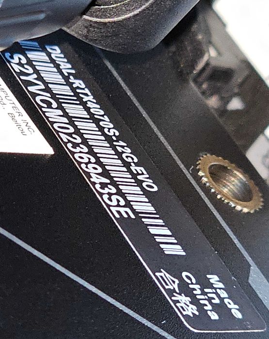 RTX 4070 Super Asus Evo 12GB 192 BIT