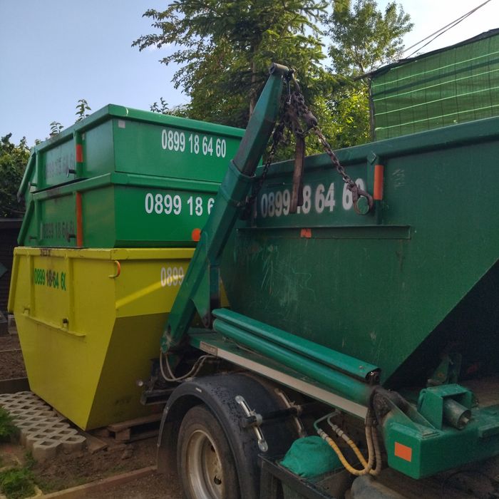 Контейнери под наем 4 и 6 кубика  - София и региона - Без почивен ден!