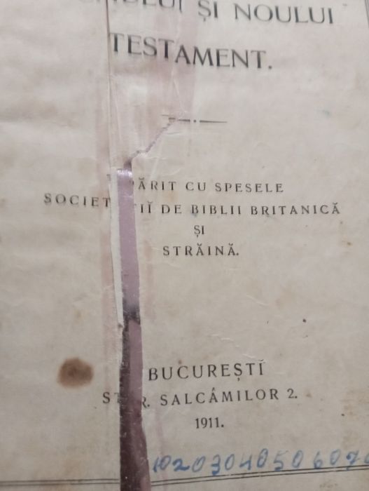Vind biblie din 1911