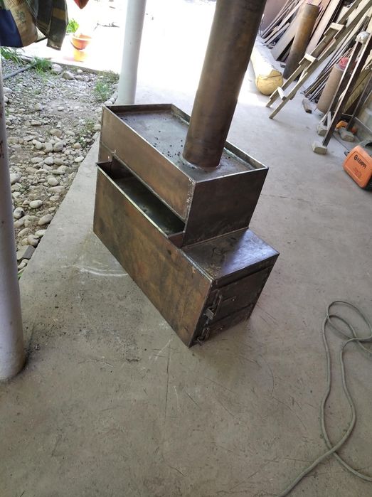 Пеш котёл жаровник для бании дачи