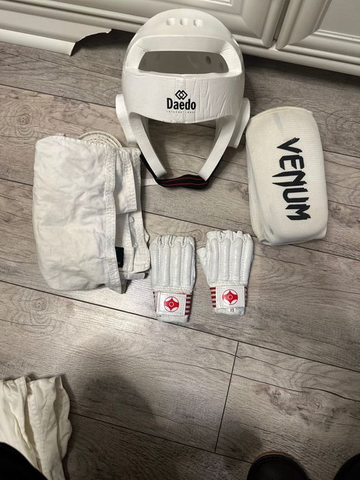 Новый шлем для каратэ